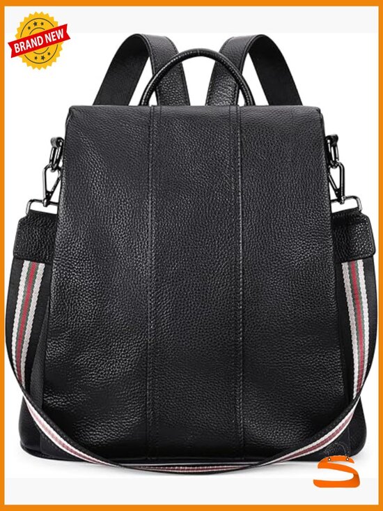 Genuine Leather Convertible Backpack Purse for Women Travel Shoulder Bag main image 7